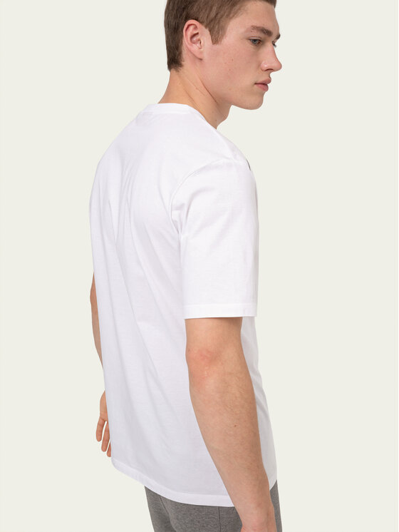 HUGO Hugo Majica Dyrtid 50432062 Bela Regular Fit