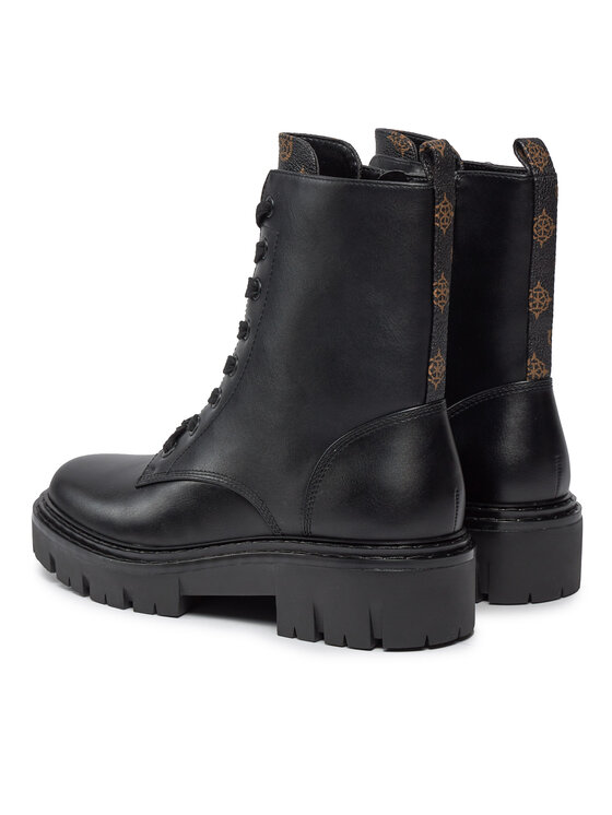 Guess Guess Μποτάκια Jefei FLPJFI FAL10 Μαύρο