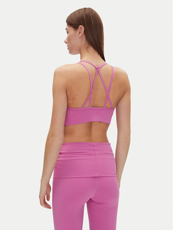 adidas by Stella McCartney adidas by Stella McCartney Спортивний бюстгальтер TrueStrength JJ1639 Рожевий Slim Fit