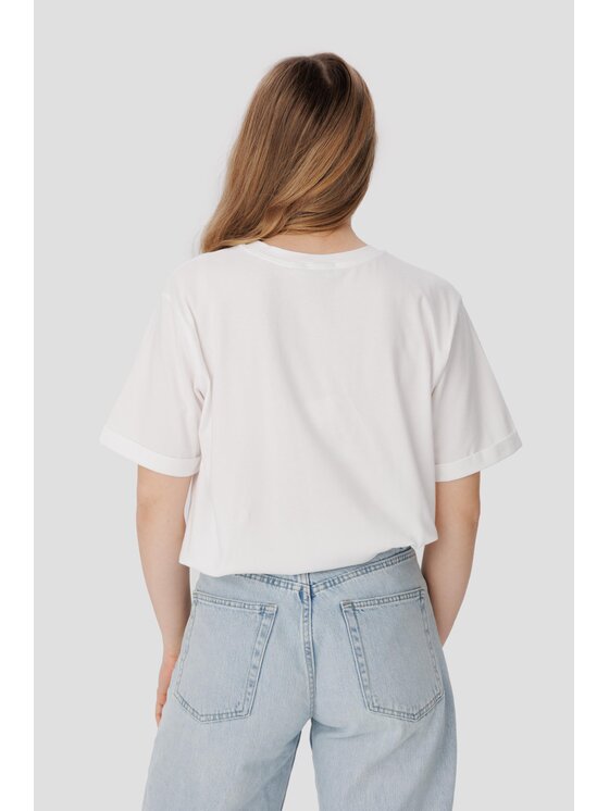 LAURELLA LAURELLA T-Shirt 1SS014 Bílá Regular Fit