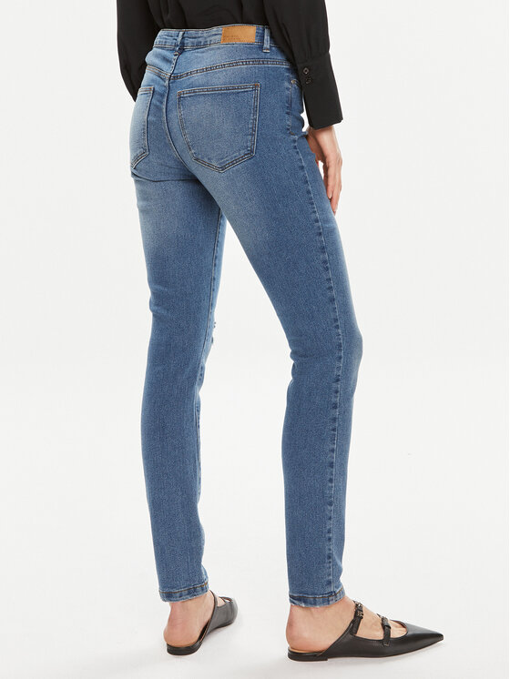 Vero Moda Vero Moda Farmer June 10301199 Kék Skinny Fit