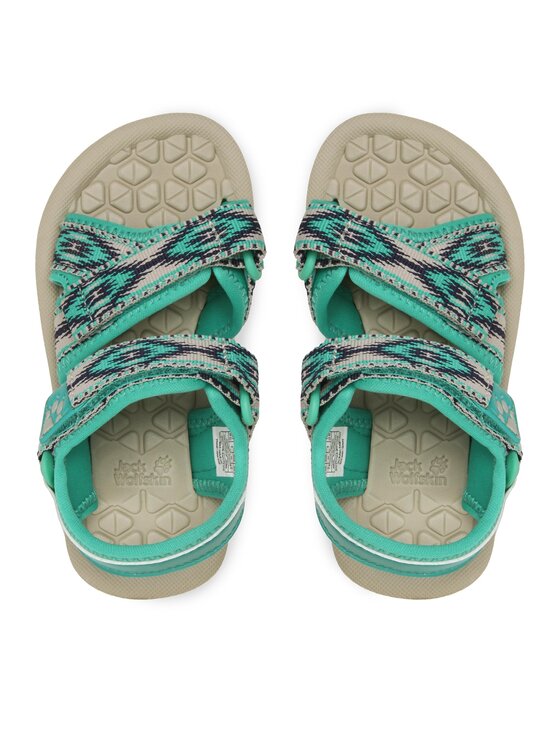 Jack Wolfskin Jack Wolfskin Sandali Zulu Vc K 4052971 Verde
