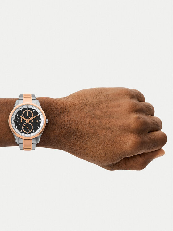 Armani Exchange Armani Exchange Hodinky Dante Multifunction AX1882 Strieborná