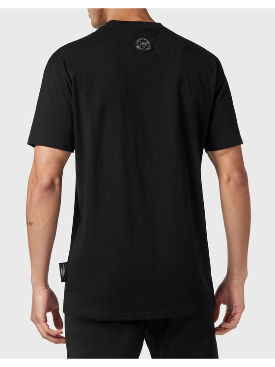 Plein Sport Plein Sport T-Shirt 3543 Czarny Regular Fit