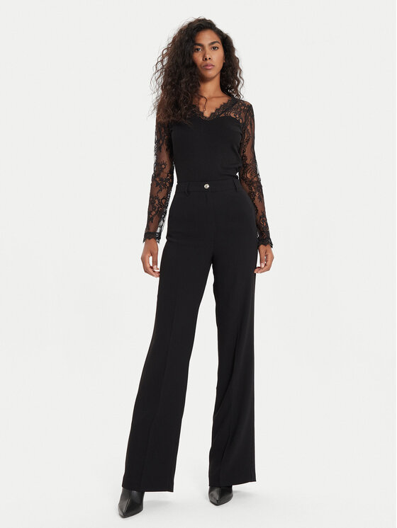 Morgan Morgan Bluza 242-TLAMI Črna Slim Fit