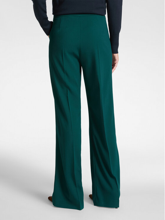 Elena Mirò Elena Mirò Pantaloni di tessuto P163P000359N035 Verde Regular Fit