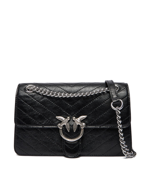 PINKO PINKO Rankinė Love One Light Mini Al 25-26 PLTT 106173 A2JC Juoda