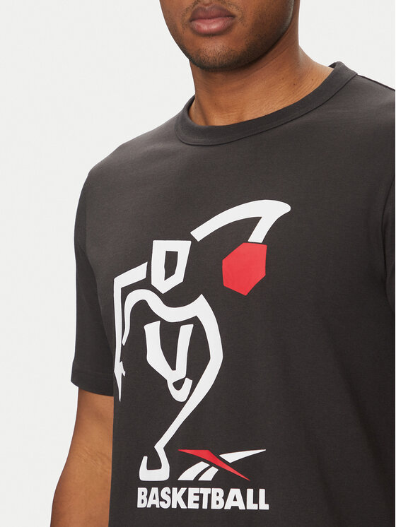 Reebok Reebok T-Shirt 100218839 Czarny Regular Fit