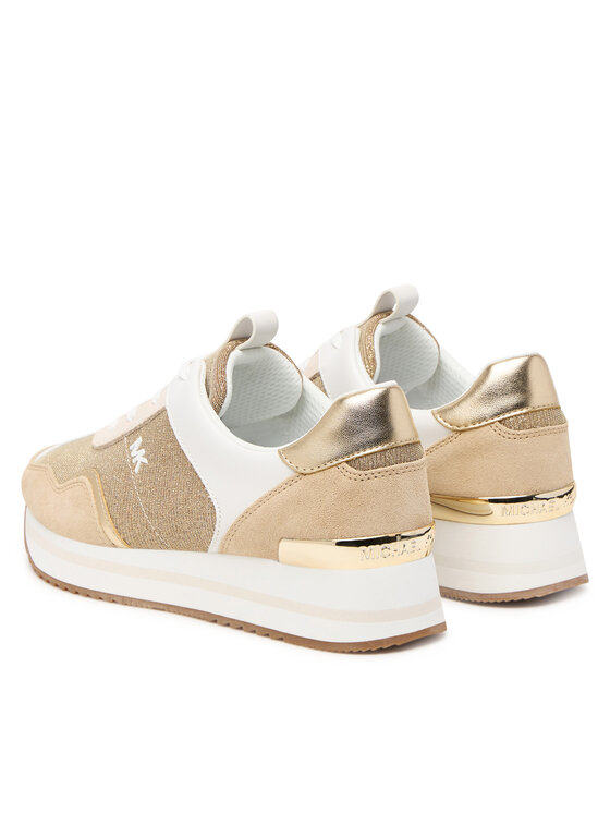 MICHAEL Michael Kors MICHAEL Michael Kors Sneakersy 43S6RNFS2D Zlatá