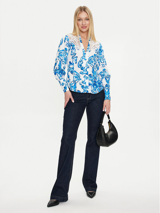 Marciano Guess Marciano Guess Bluzka 4GGH07 9708Z Kolorowy Regular Fit