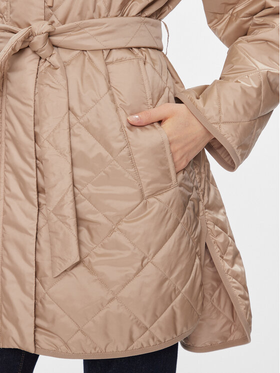 Weekend Max Mara Weekend Max Mara Átmeneti kabát Ribera 2415491011 Bézs Regular Fit