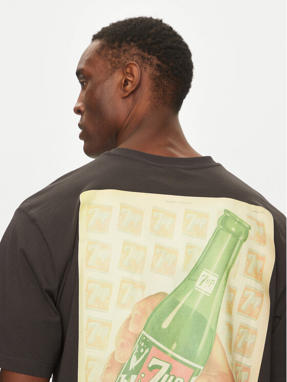 Only & Sons Only & Sons Tričko 7Up 22033847 Čierna Relaxed Fit