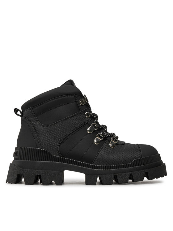 Desigual Desigual Schnürstiefeletten 24WSTY02 Schwarz