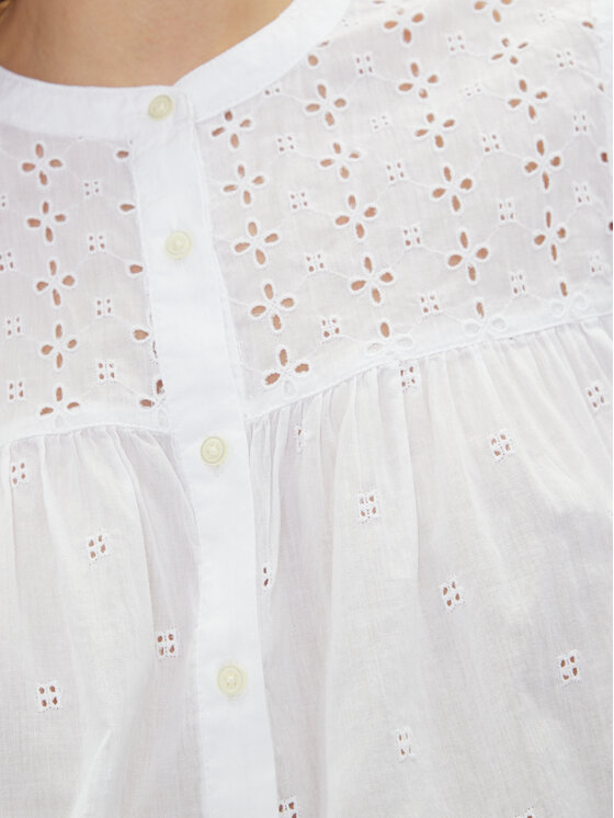 Gap Gap Πουκάμισο 728755-01 Λευκό Regular Fit
