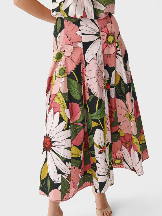 Gonna a trapezio Feria T2215.174 Multicolore