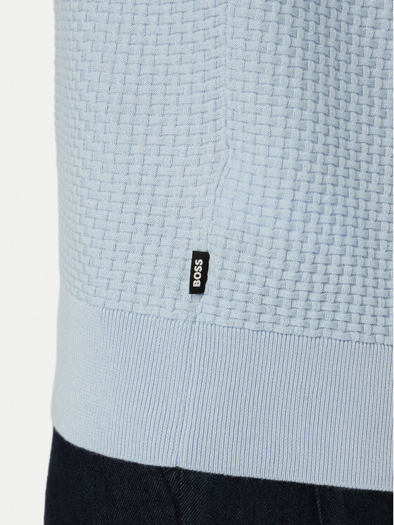BOSS BOSS Pólóing H-Natalo 50561613 Kék Regular Fit