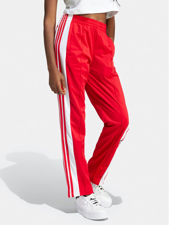 adidas adidas Παντελόνι φόρμας Adibreak IP0620 Κόκκινο Regular Fit