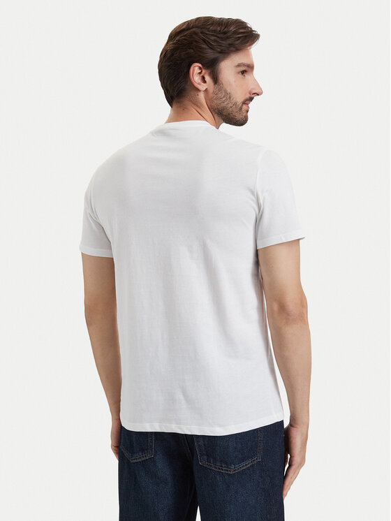Calvin Klein Jeans Calvin Klein Jeans T-Shirt LV04RH819G Biały Regular Fit