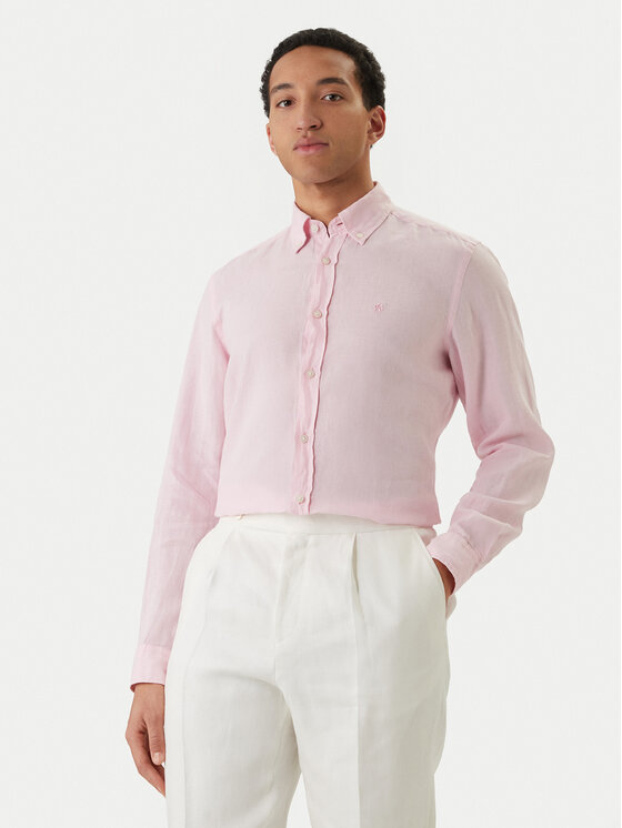 BOSS BOSS Риза H-Liam 50556077 Розов Regular Fit