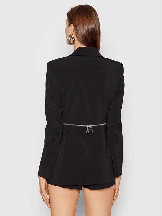 Patrizia Pepe Patrizia Pepe Сако 8S0406/A6F5-K103 Черен Regular Fit