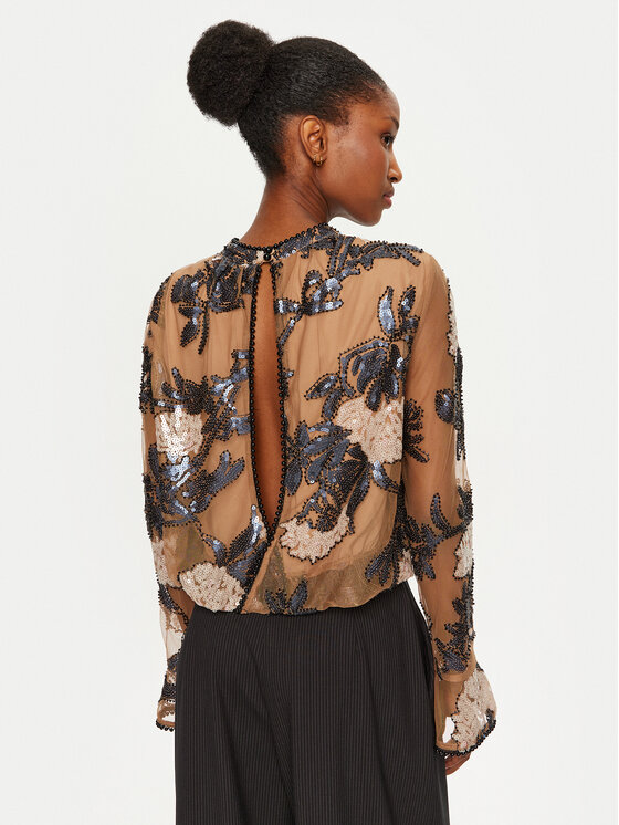 Munthe Munthe Блузка 244101124442 Коричневий Regular Fit