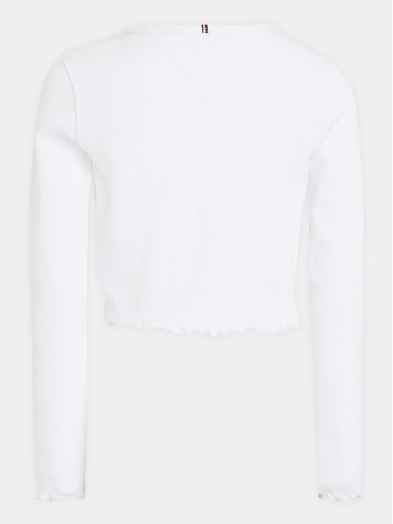 Tommy Hilfiger Tommy Hilfiger Блузка Essential KG0KG07595 Білий Regular Fit