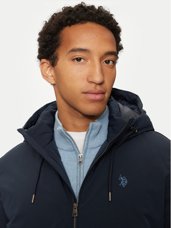 U.S. Polo Assn. U.S. Polo Assn. Kurtka zimowa MUP3772 Granatowy Regular Fit