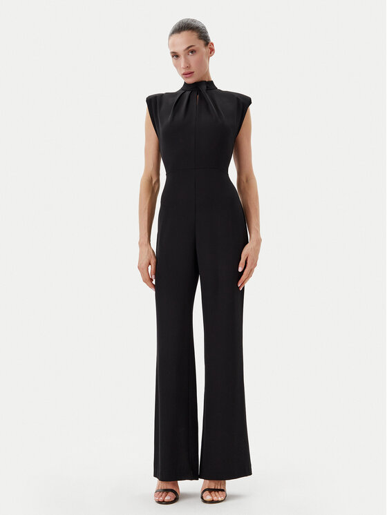 Rinascimento Rinascimento Salopetă CFC0123795003 Negru Regular Fit