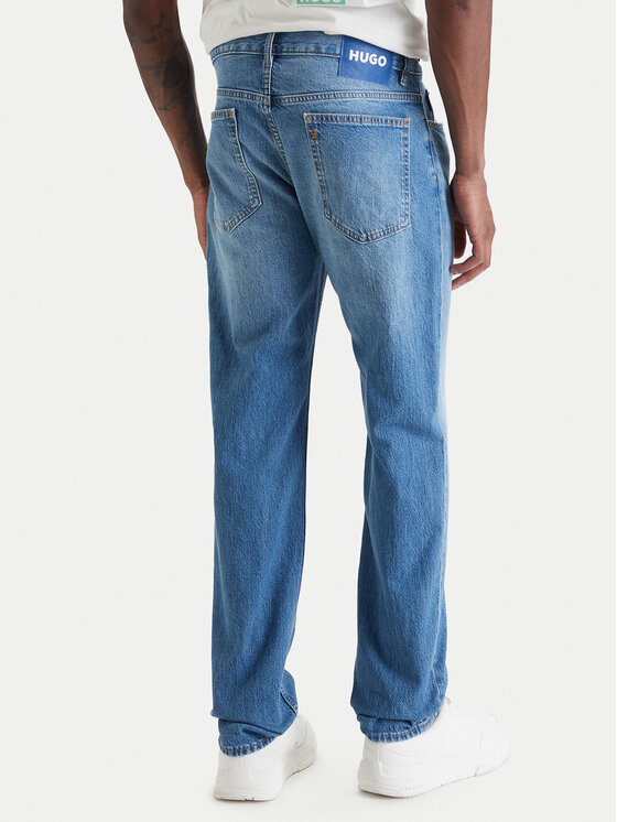 HUGO HUGO Jeansy Ash 50555955 Niebieski Slim Fit