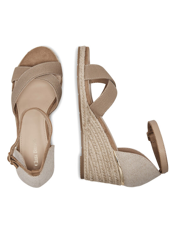 Clara Barson Clara Barson Espadrillid WSS20802-03 Beež