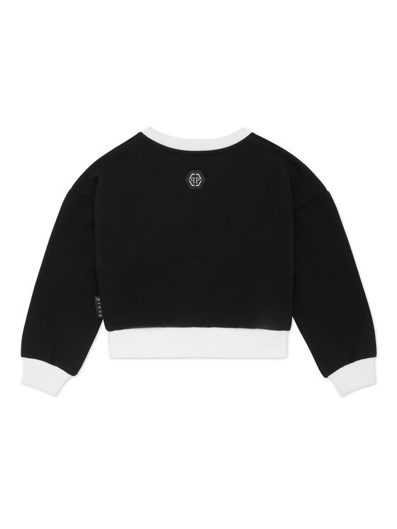 PHILIPP PLEIN PHILIPP PLEIN Bluza 28137 Czarny Regular Fit