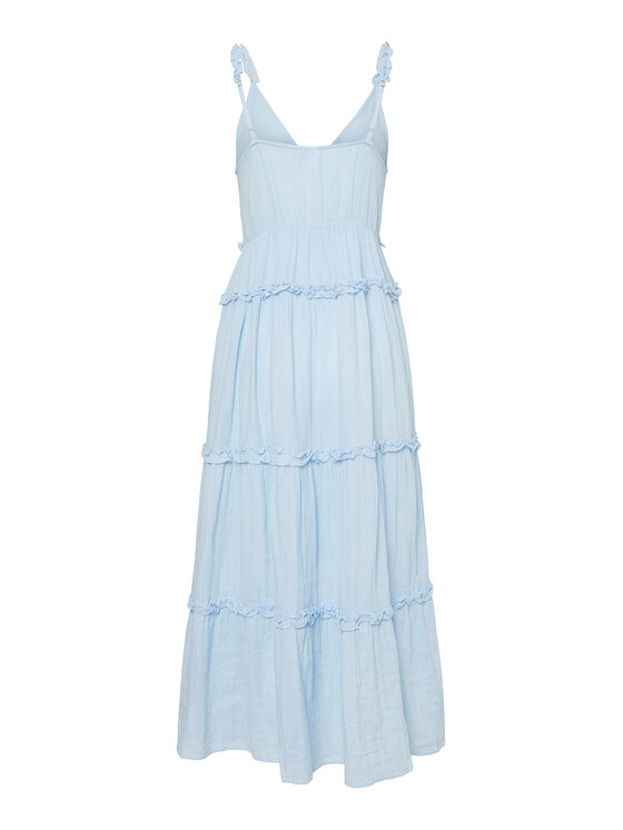 YAS YAS Ljetna haljina Anina 26038014 Svijetloplava Regular Fit