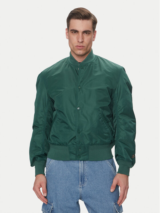 Schott NYC Schott NYC Bunda bomber Sporting Zelená Oversize