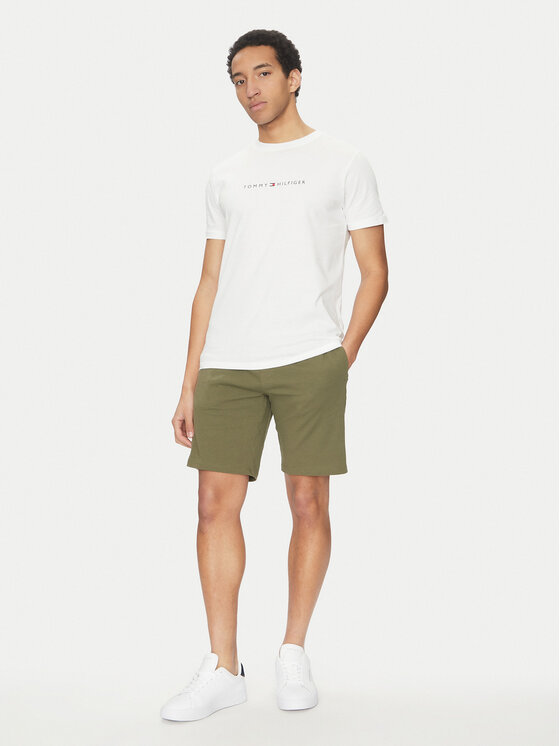 Tommy Hilfiger Tommy Hilfiger Sportske kratke hlače UM0UM03364 Zelena Regular Fit