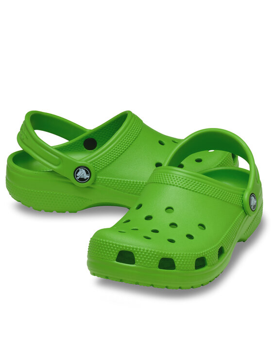 Crocs Crocs Šlepetės Classic Clog K 206991 Žalia