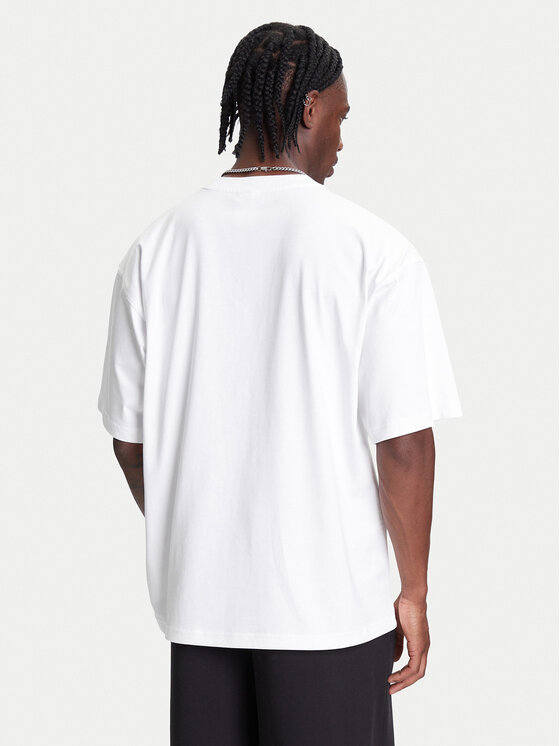 adidas adidas T-Shirt Wabash JW0158 Biały Oversize