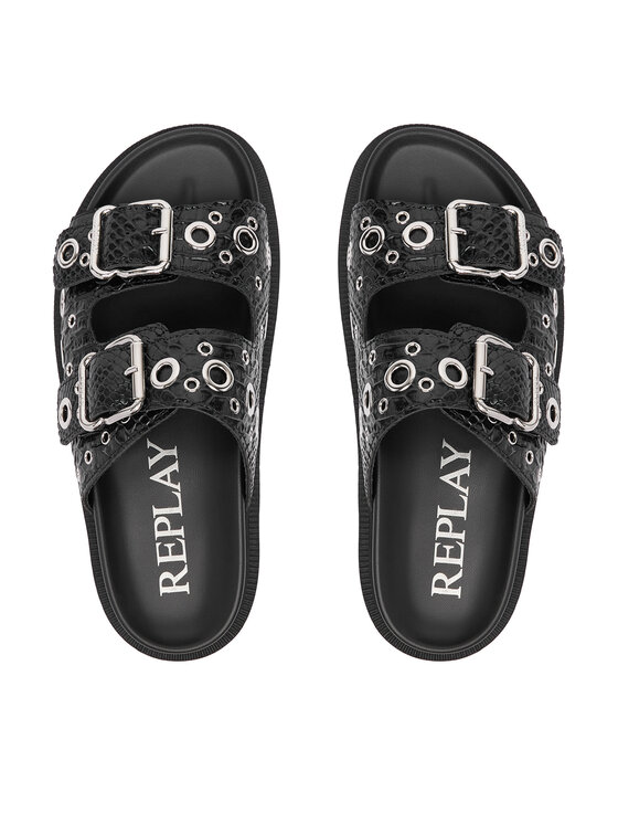 REPLAY REPLAY Шльопанці GWF5E.000.C0016S Чорний
