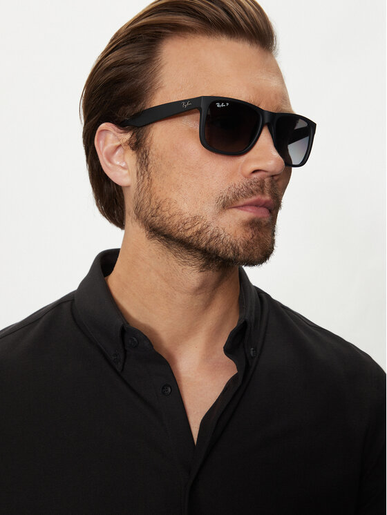Ray-Ban Ray-Ban Okulary przeciwsłoneczne Justin Classic 0RB4165 622/T3 Czarny