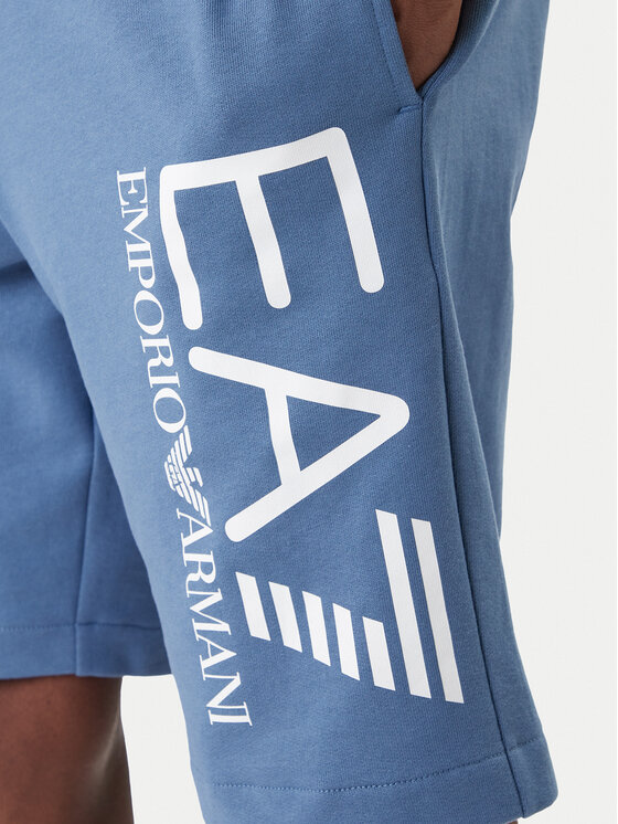 EA7 Emporio Armani EA7 Emporio Armani Спортни шорти 7M001414 AF22266 UB064 Син Regular Fit