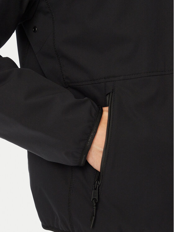 Napapijri Napapijri Μπουφάν μεταβατικό Tundra NP0A8BA8 Μαύρο Regular Fit