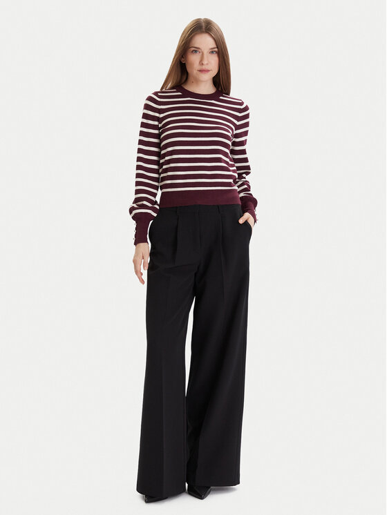 Vero Moda Vero Moda Svetr Happy 10336333 Fialová Regular Fit