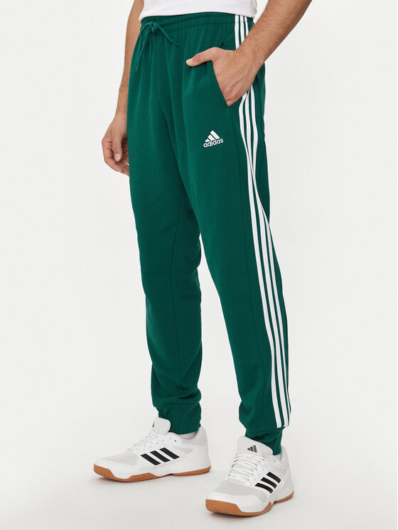adidas adidas Sportinės kelnės Essentials IS1392 Žalia Regular Fit