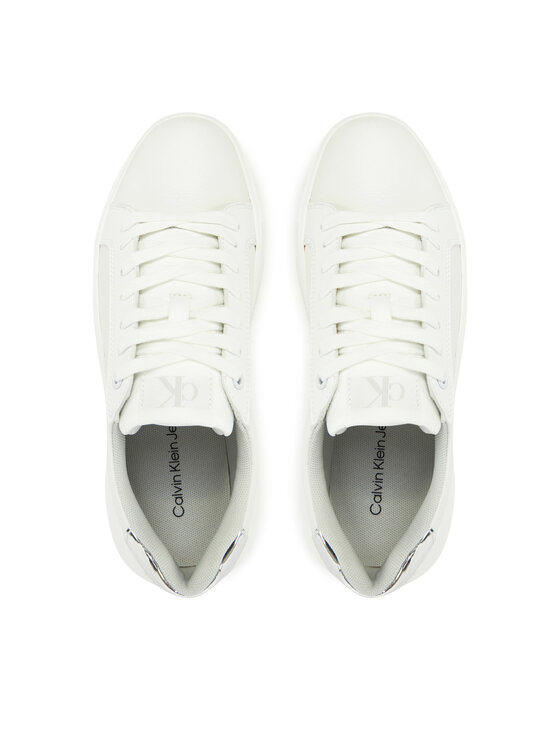 Calvin Klein Jeans Calvin Klein Jeans Laisvalaikio batai Chunky Cupsole Low Mg YW0YW01769 Balta