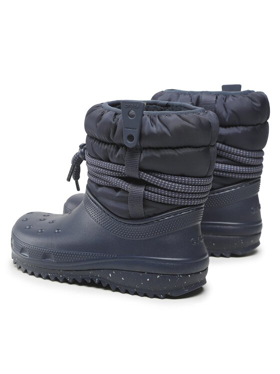 Crocs Crocs Schneeschuhe Classic Neo Puff Luxe Boot 207312 Dunkelblau