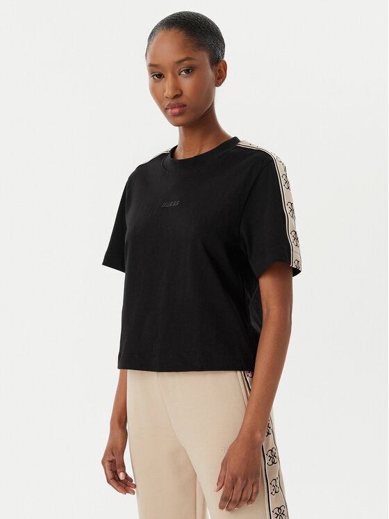 Guess Guess T-shirt V3RI08 I3Z14 Nero Relaxed Fit