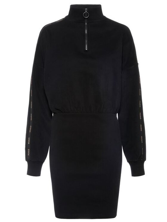 HUGO Hugo Sukienka 50482906 Czarny Regular Fit