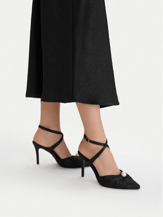 DeeZee Pantofi cu toc subțire CEO-CD23029-13 Negru