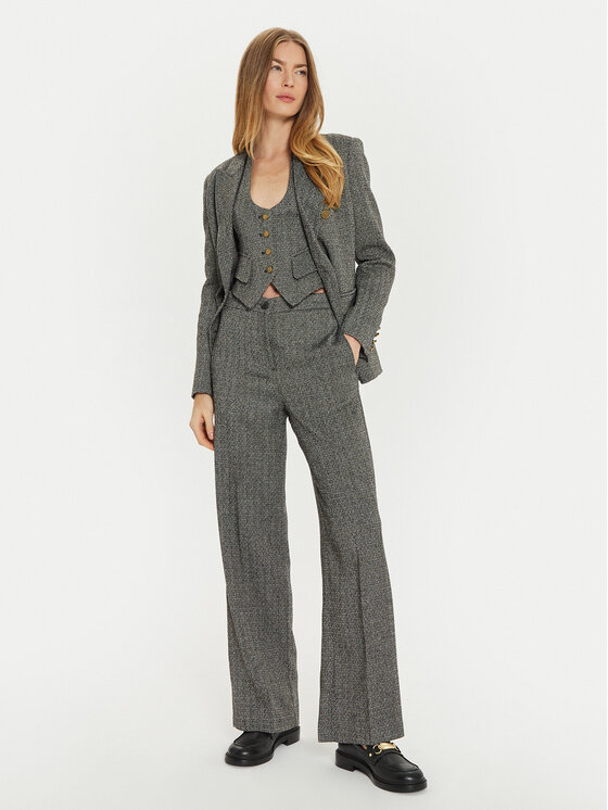 ViCOLO ViCOLO Hlače TS0513 Siva Regular Fit