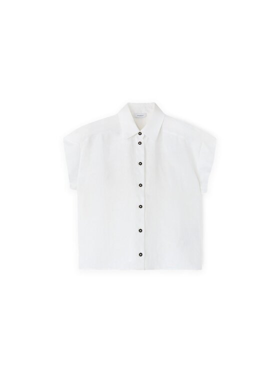 Motivi Motivi Camicia 5227W000473N011 Bianco Regular Fit