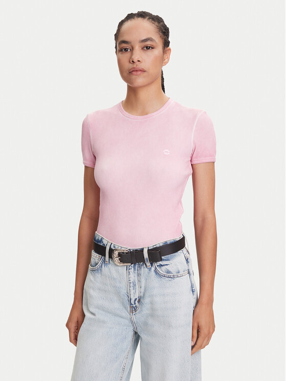 Miss Sixty Miss Sixty T-Shirt 6S2SJ44500 Růžová Slim Fit